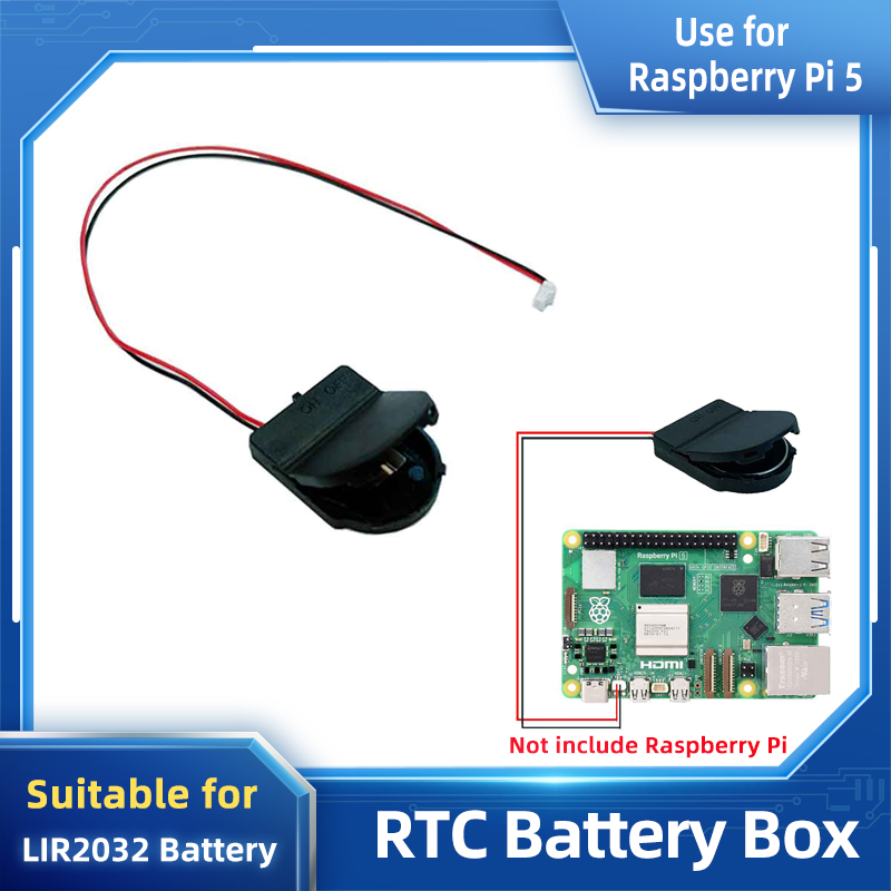Argon One V3 M.2 Nvme Case - Raspberry Pi 5 RTC Battery Box