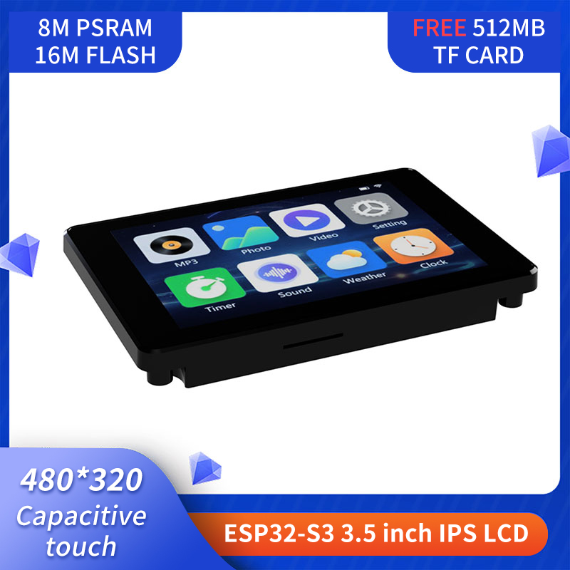ESP32 MCU 3.5 Inch IPS Capacit - огляд і ціна Argon One V3 M.2 Nvme Case