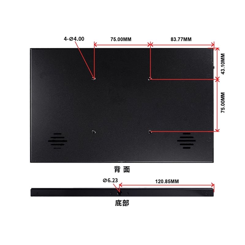 M51K-For Raspberry Pi LCD Moni - огляд і ціна Raspberry Pi 10.1 Inch Capacitive Touch Screen Ips