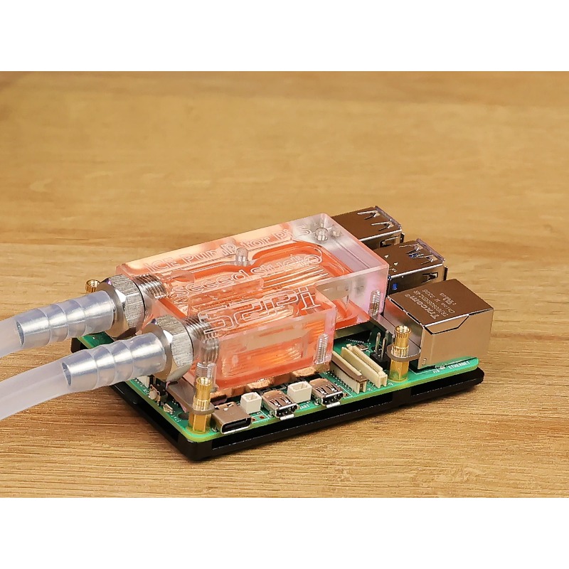 Ultra-Thin Pi 5 CPU Water Bloc - огляд і ціна Raspberry Pi Water Cooling Kit