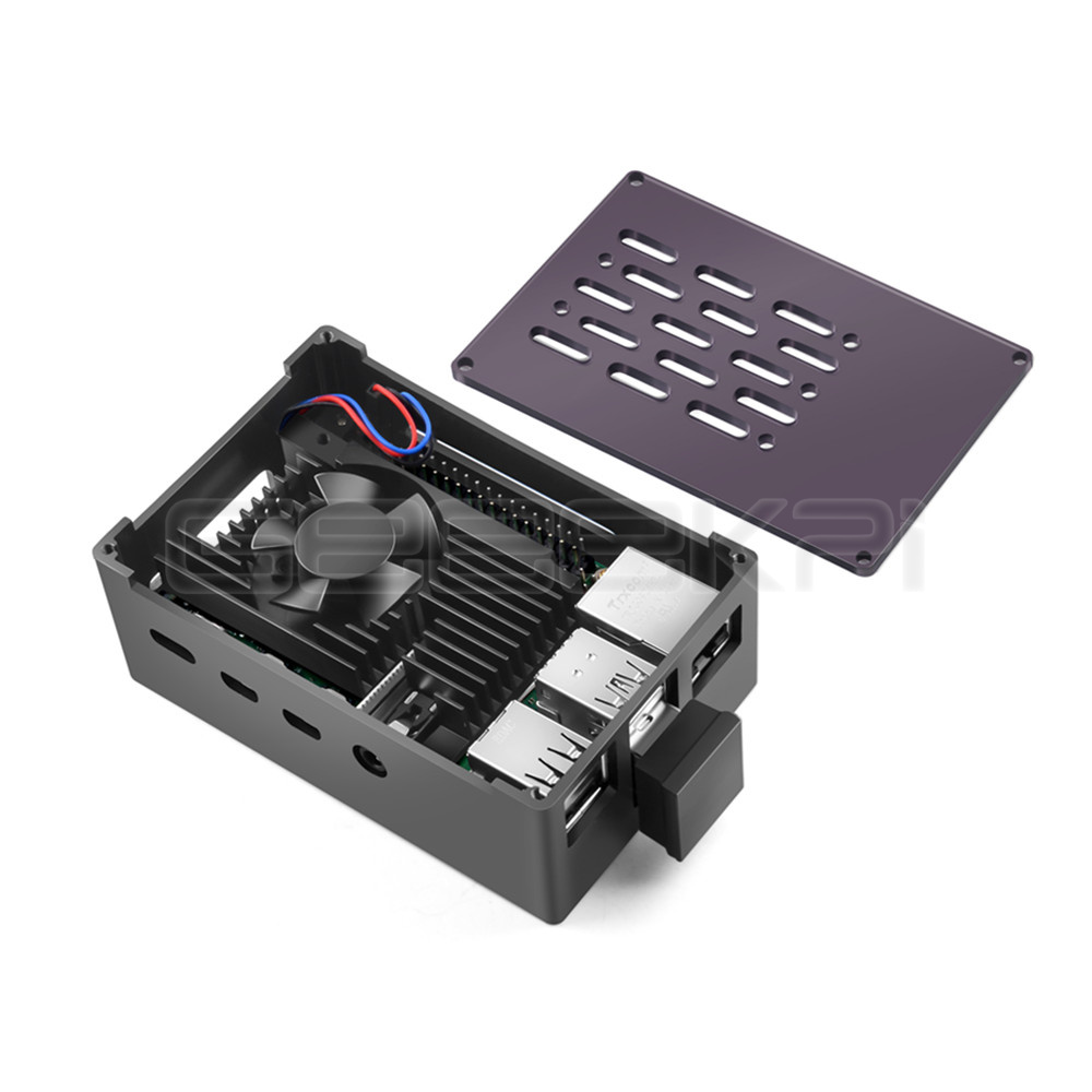 GeeekPi  Aluminum Brick Case B - огляд і ціна Argon One V3 M.2 Nvme Case