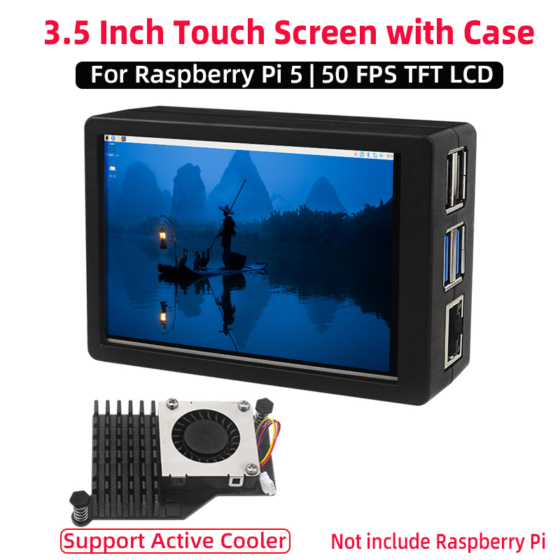 3.5 Inch Touch Screen 50Hz FPS - огляд і ціна Argon One V3 M.2 Nvme Case